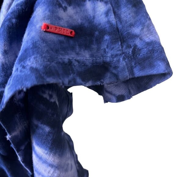 Anthropologie N:PHILANTHROPY LORI TIE DYE DRESS BLUE Medium - Picture 9 of 13